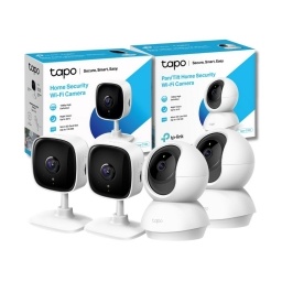 KIT 3 - 2 Cmaras WiFi Tapo C100  + 2 Cmaras WiFi Tapo C200