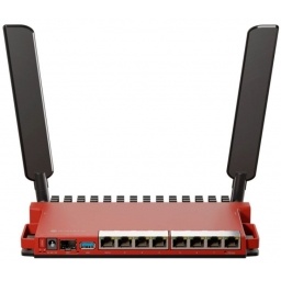 Router 8 puertos gigabit/SFP/WiFi 6 2.4GHz Mikrotik