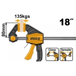 PRENSA RAPIDA RUDA 18 135KG INGCO HQBC18801