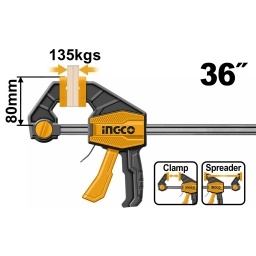 PRENSA RAPIDA RUDA 36 135KG INGCO HQBC36803