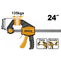 PRENSA RAPIDA RUDA 24 135KG INGCO HQBC24802