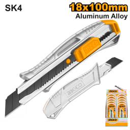 TRINCHETA 18MM CUERPO ALUMINIO HKNS11807 INGCO