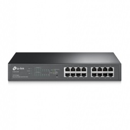 Switch TP-LINK TL-SG1016PE | 16 Puertos Gigabit (8 Puertos PoE at), Easy Smart