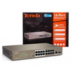 Switch 16+2 puertos PoE Tenda