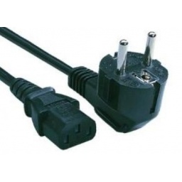 Cable de poder schuko 1 metro