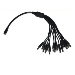 Splitter de cables de poder para camaras CCTV 1 a 16