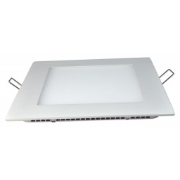 Panel LED de Embutir | Cuadrado, 12W, Luz Fra