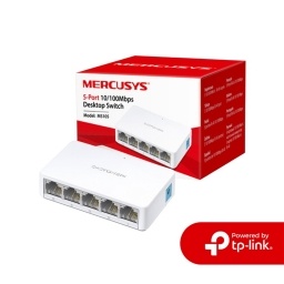 Switch MERCUSYS MS105 | 5 Puertos RJ45 10/100