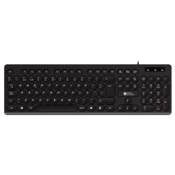 Teclado Slim USB Shot Gaming Home & Office SHOT-8376 | Completo