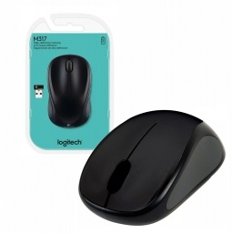 Mouse Logitech M317 inalmbrico negro