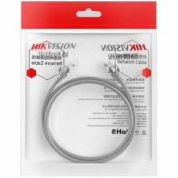 Cable Patchcord Hikvision 5m Cat 6 gris