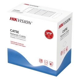 Cable UTP Hikvision Cat5E 305m resistente al fuego - cobre