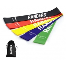 Set 5 bandas elsticas + bolso Randers