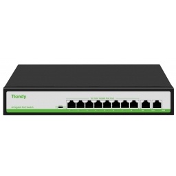 Switch PoE 24 puertos + 2 sfp + 2 uplink 10/100/1000 Tiandy