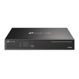 NVR TP-LINK VIGI NVR1008H-8MP | 8 Canales PoE+