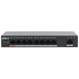 Switch PoE Dahua 8+1 96W 10100MB