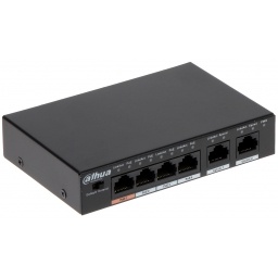 Switch PoE Dahua 4+2 10/100MB