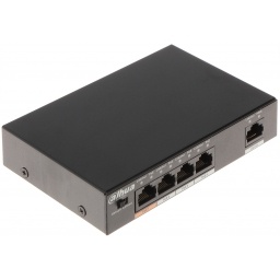 Switch PoE Dahua 4+1 60W 10/10MB