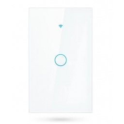 Llave de luz tctil 1 canal blanco WiFi Tuya Smart