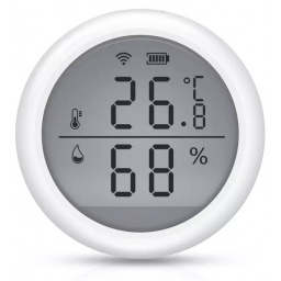 Detector de temperatura y humedad WiFi Tuya Smart