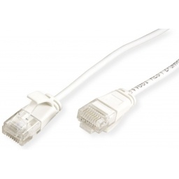 Patchcord 1.0mts categora 6A extrafino (blanco)