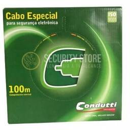 Cable de Alarma 5 Hilos 100% Cobre Estaado 100mts 0.40mm