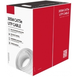 Cable UTP Dahua cat5E 305mts 100% cobre blanco (interior)