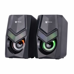 Parlantes X-Lizzard USB gamer con RGB