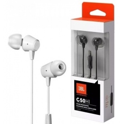 Auriculares JBL C50HI manos libre blanco