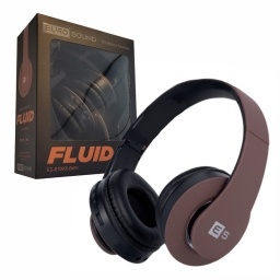 Auriculares Bluetooth EuroSound Fluid Marron