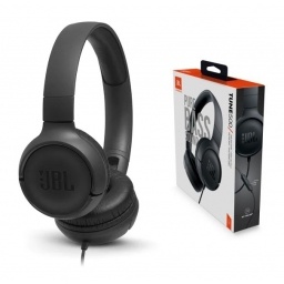 Audifono JBL Tune 500 negro c/ micrfono