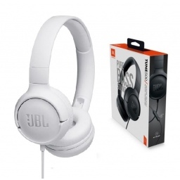 Audifono JBL Tune 500 blanco c/ micrfono