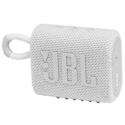 Parlante porttil JBL GO 3 Bluetooth blanco