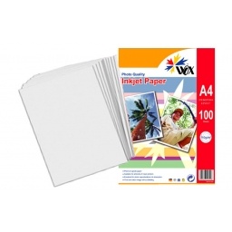 Papel wox inkjet alta resolucin a4 110grs. X 100 uds.