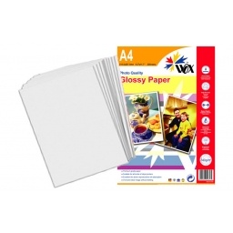 Papel wox glossy fotogrfico a4 240grs. X 20 uds.