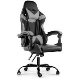 Silla Gamer Lumax ROM negro/gris